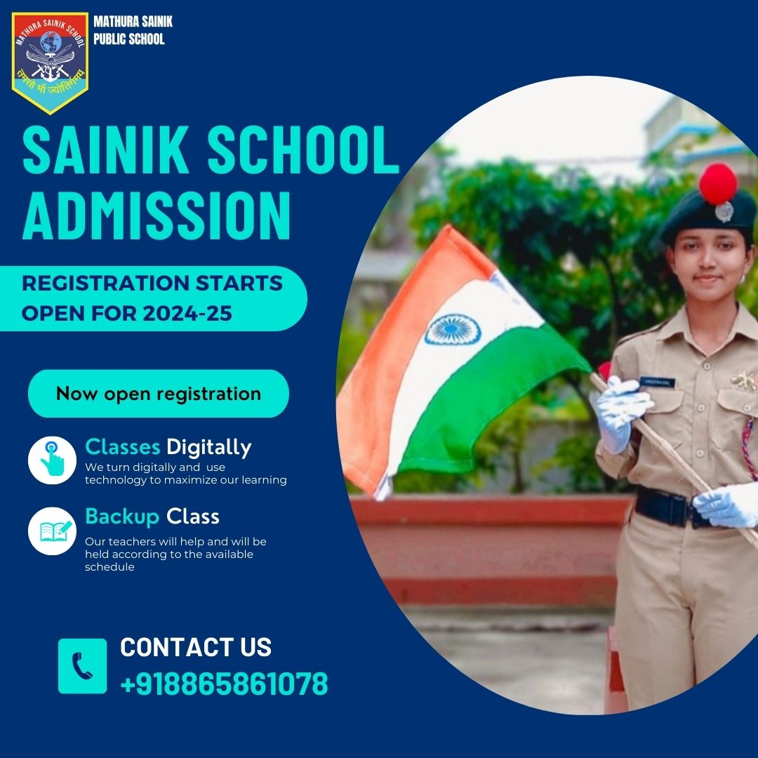 Calling All Aspiring Leaders: Sainik School Admission Open